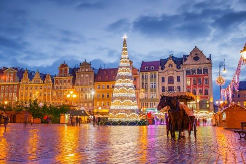 Adventní Wroclaw s průvodcem vlakem