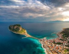 Starověké Památky řecka A monemvasie