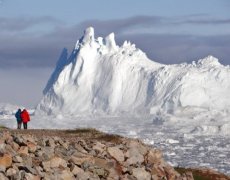 GRÓNSKO - ILULISSAT, plovoucí ledovce