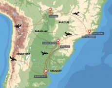 Argentina, Brazílie a Pantanal