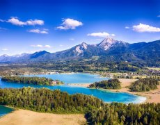 Pohodový týden na kole - Korutanská cyklomozaika- rakouská jezera a vyhlídky na kole