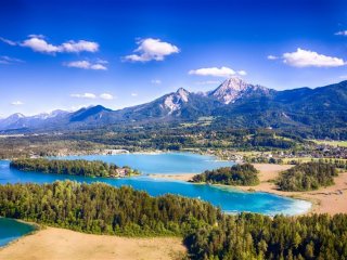 Pohodový týden na kole - Korutanská cyklomozaika- rakouská jezera a vyhlídky na kole