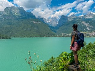 Pohodový týden v Alpách - Itálie - Jezero Molveno v srdci Trentina s kartou Pohodový týden v Alpách - Itálie - Jezero Molveno v srdci Trentina s kartou