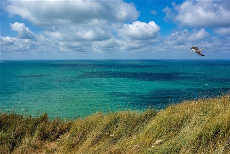 Pohlednice z Bretaně a Normandie s koupáním a výletem na ostrov Jersey