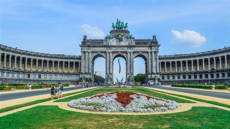 Belgie a Lucembursko s květinovým kobercem