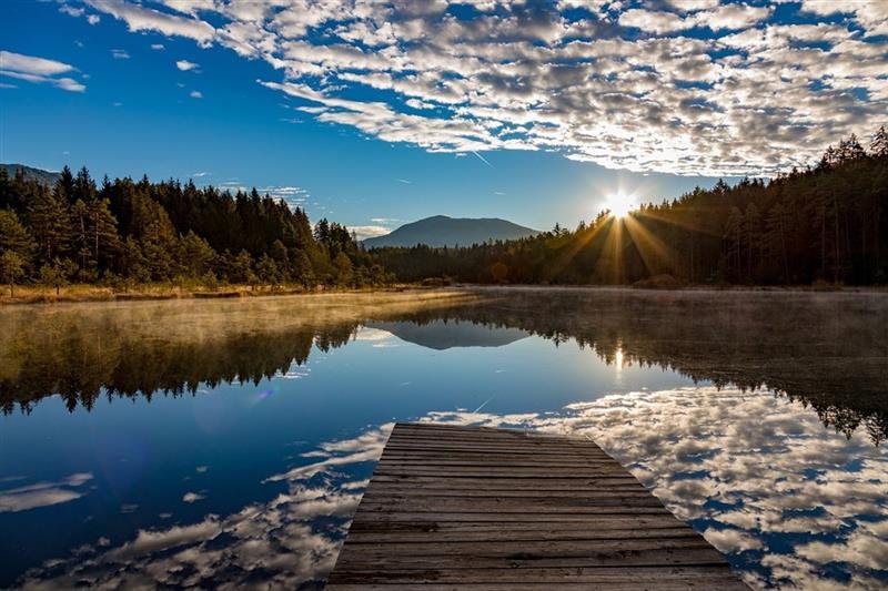 Léto v Korutanech s kartou