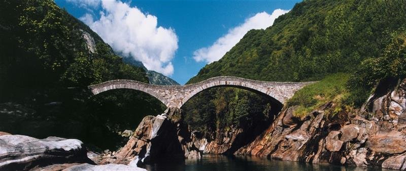 Symbol Švýcarska - legendární Matterhorn a alpské průsmyky