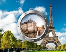 Paříž a nejkrásnější zámky na Loiře