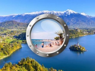 Podmanivé Slovinsko s koupáním u moře Podmanivé Slovinsko s koupáním u moře