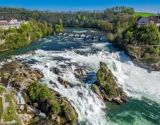 Návštěva Curychu se zastávkou u Rýnských vodopádů