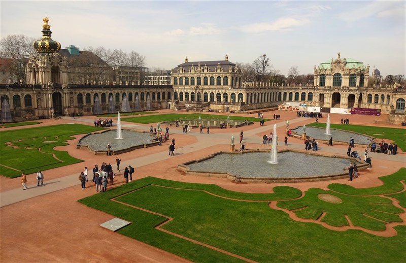 Drážďany, Berlín a německé "Versailles"