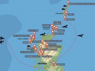 Skotsko - Shetlandy, Orkneje, Hebridy