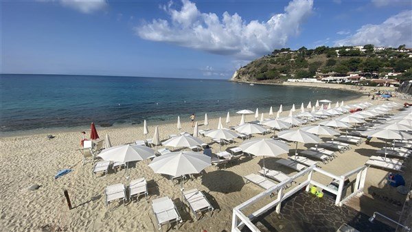 Jóga v Kalábrii s koupáním