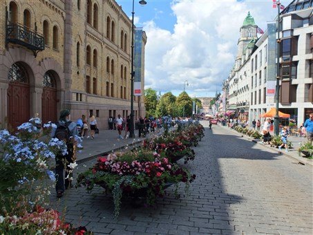 Norsko, zlatá cesta severu letecky