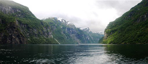 Norsko, zlatá cesta severu letecky
