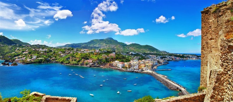 Itálie - Ischia - smaragdový ostrov