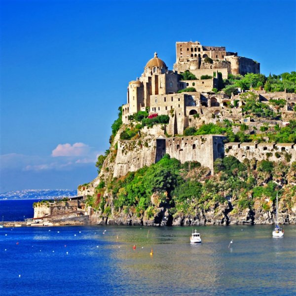 Itálie - Ischia - smaragdový ostrov