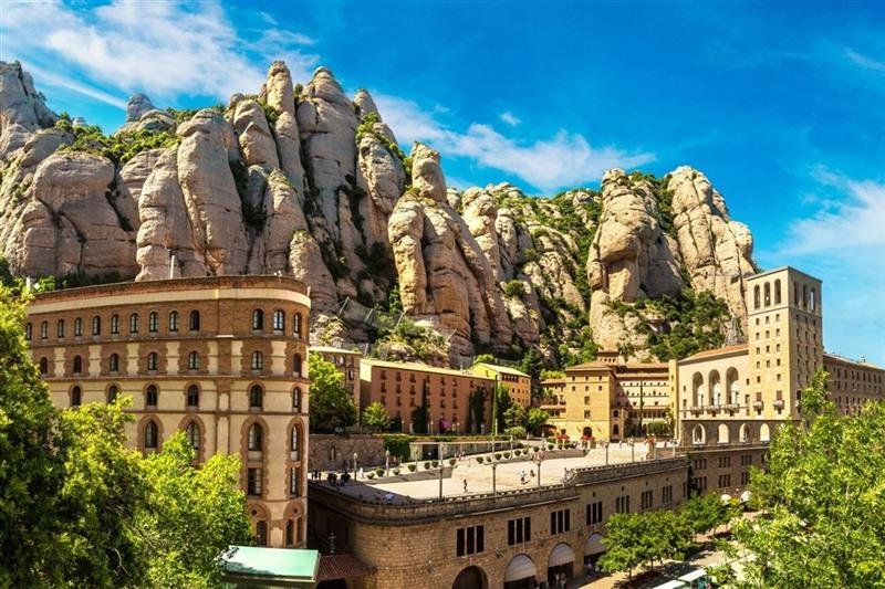 španělsko - Barcelona a Montserrat