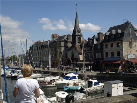 Normandie a Alabastrové pobřeží letecky