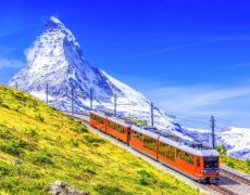 Vlakem po krásách Švýcarska