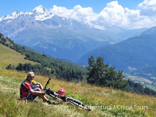 Gruzie – Svanetie na kole