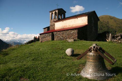 Gruzie – Svanetie na kole