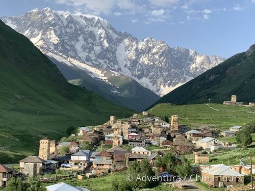 Gruzie – Svanetie na kole