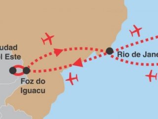 Brazilský expres (Rio a Iguazú)