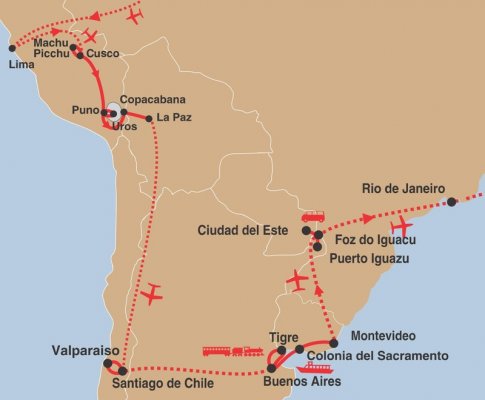 Velká jihoamerická mozaika