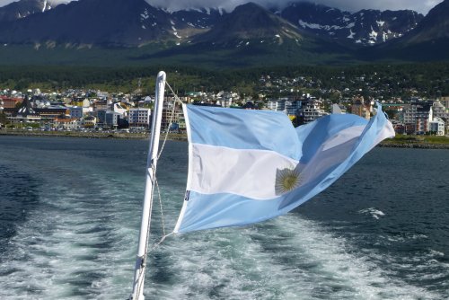 Led a oheň Patagonie