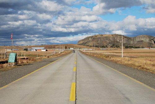 Led a oheň Patagonie