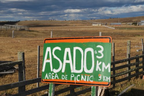 Led a oheň Patagonie