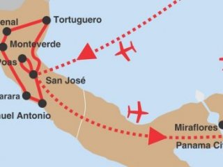 Středoamerický ráj (Kostarika a Panama)