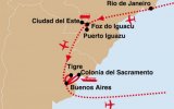 Z Ria až na pobřeží Pacifiku, Rio de Janeiro, Iguazú a Buenos Aires Rio de Janeiro, Iguazú a Buenos Aires
