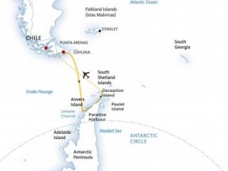 Antarctic Express: Cruise South, Fly North (Ocean Explorer) Antarctic Express: Cruise South, Fly North (Ocean Explorer)