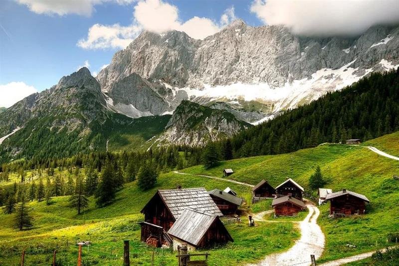 Rakousko - To Nej z Dachsteinské Bomby