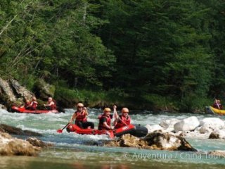 Rafting na Salze a Steyru