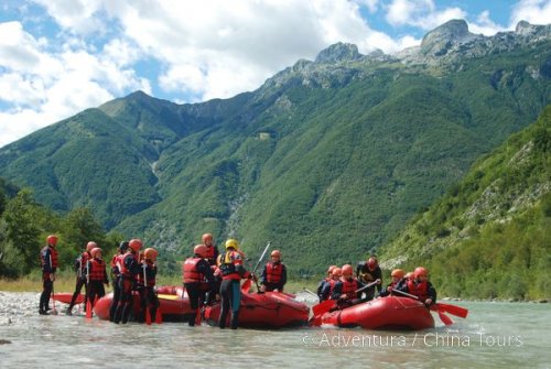 Rafting ve Slovinsku a Rakousku