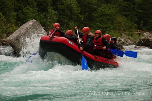 Rafting ve Slovinsku a Rakousku