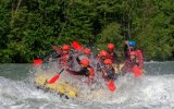 Rafting a ferrata v Rakousku