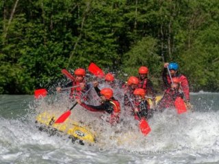 Rafting a ferrata v Rakousku