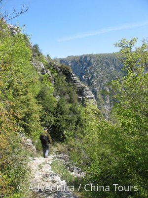 Rafting a kanoe v Řecku