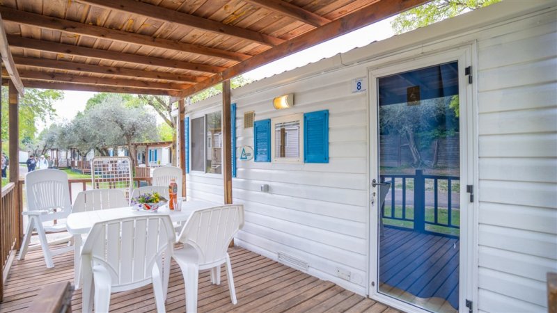 Mobilní domky kemp Sunny Brioni