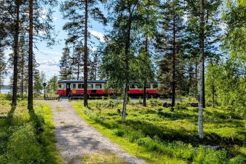VLAKEM NA SEVER do švédského Laponska