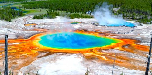 Yellowstone a přírodní krásy severozápadu USA