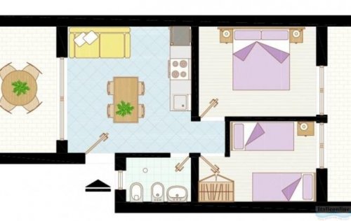 Apartamenti Elios, Acquarius e Raffaella