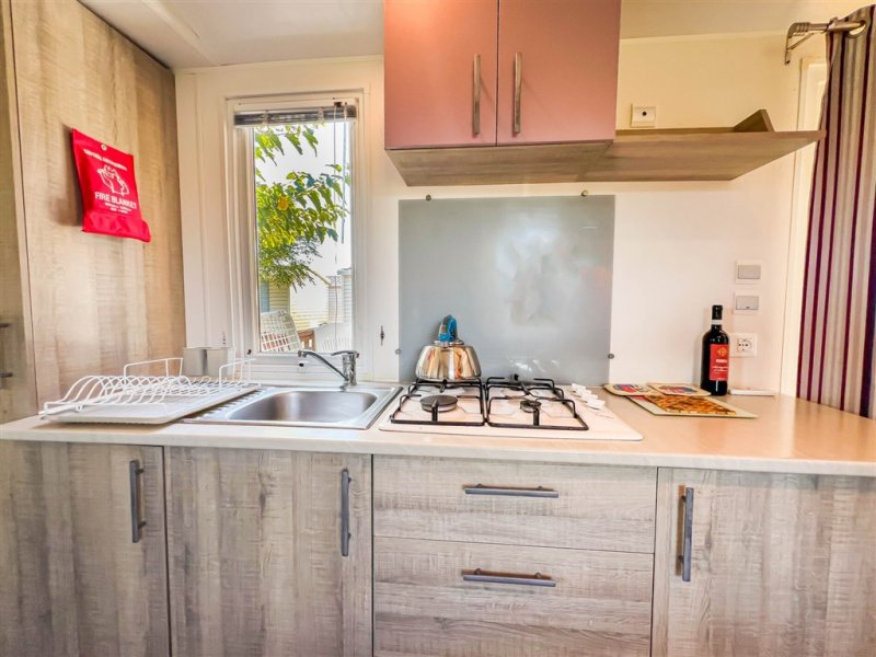 Mobilní domky kemp Duca Amedeo Village