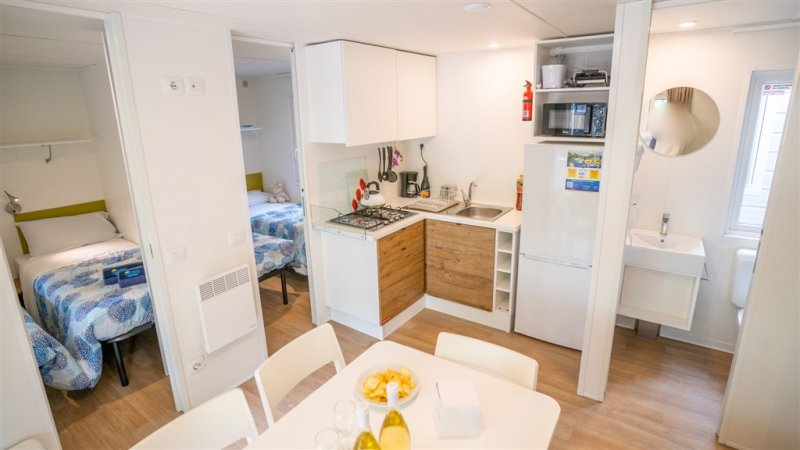 Mobilní domky kemp Torre Rinalda Beach