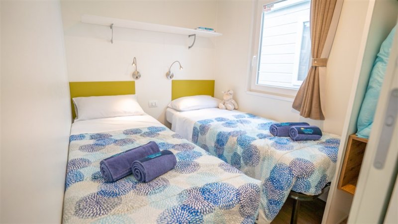 Mobilní domky kemp Torre Rinalda Beach