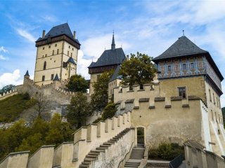 Královské hrady Křivoklát a Karlštejn